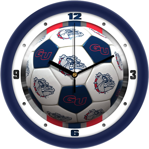 Picture of Suntime ST-CO3-GNZ-SCWCLOCK Gonzaga Bulldogs Soccer Wall Clock