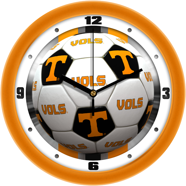 Picture of Suntime ST-CO3-TNV-SCWCLOCK Tennessee Volunteers Soccer Wall Clock