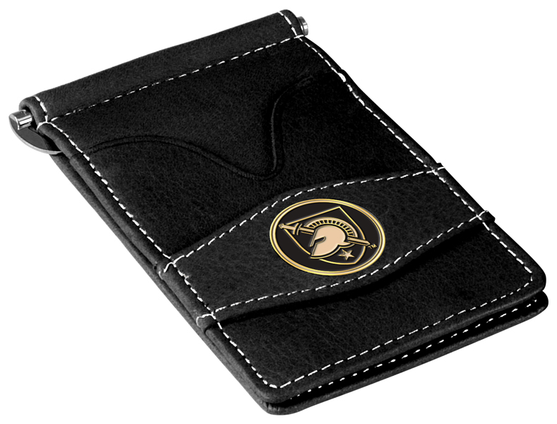 Picture of LinksWalker LW-CO3-ABK-PWALLET-BLK Army Black Knights-Players Wallet&#44; Black