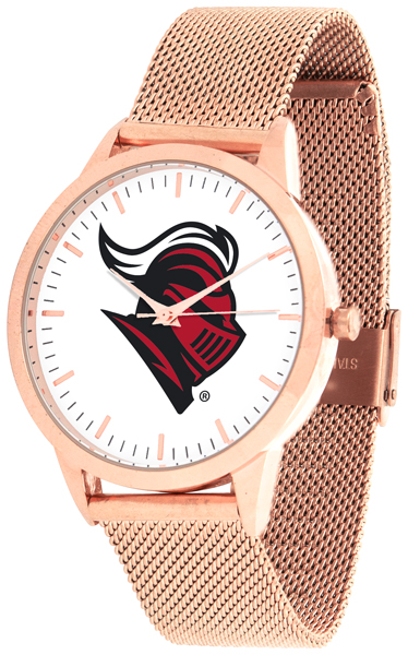 Picture of Suntime ST-CO3-RSK-STATEM-R Rutgers Scarlet Knights Mesh Statement Watch - Rose Band