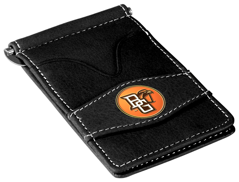 Picture of LinksWalker LW-CO3-BGS-PWALLET-BLK Bowling Green Falcons-Players Wallet&#44; Black