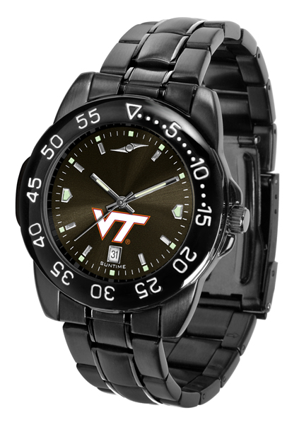 Suntime ST-CO3-VTH-FANTOM-S NCAA Mens Virginia Tech Hokies - Fantom Sport Quadrant Watch, Black -  Suntyme