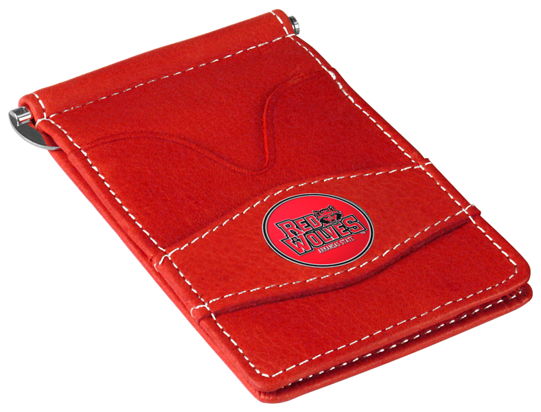 Picture of LinksWalker LW-CO3-ASI-PWALLET-RED Arkansas State Red Wolves-Players Wallet&#44; Red