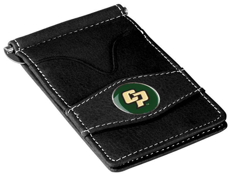 Picture of LinksWalker LW-CO3-CAP-PWALLET-BLK California Polytechnic State University-Players Wallet&#44; Black