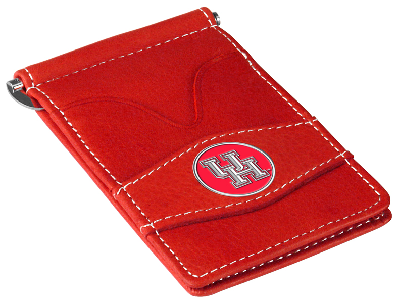 Picture of LinksWalker LW-CO3-HOC-PWALLET-RED Houston Cougars-Players Wallet&#44; Red