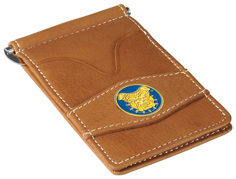 Picture of LinksWalker LW-CO3-NCA-PWALLET-TAN North Carolina A&T Aggies-Players Wallet&#44; Tan