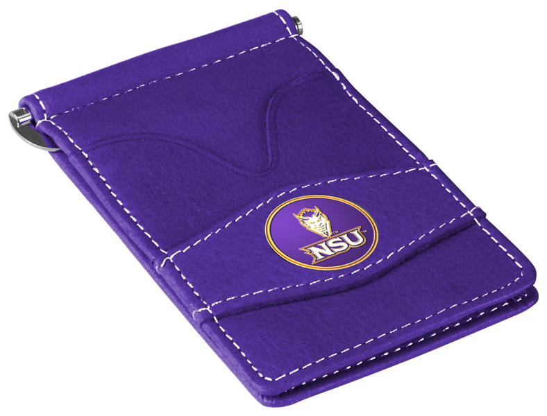 Picture of LinksWalker LW-CO3-NSU-PWALLET-PUR Northwestern State Demons-Players Wallet&#44; Purple