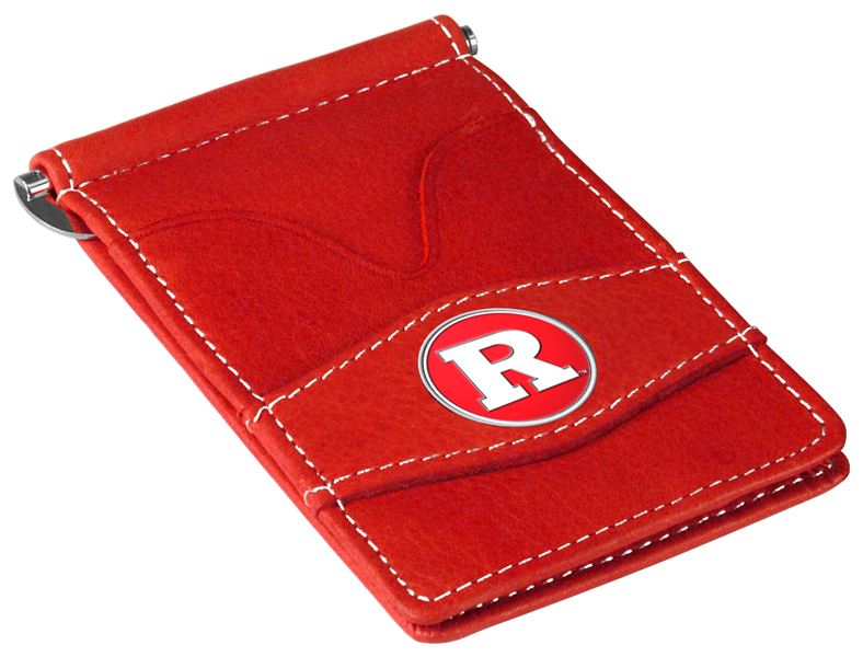 Picture of LinksWalker LW-CO3-RSK-PWALLET-RED Rutgers Scarlet Knights-Players Wallet&#44; Red