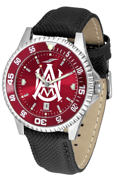Picture of Suntime ST-CO3-AAM-COMP-AC Alabama A&M Bulldogs-Competitor AnoChrome - Color Bezel Watch