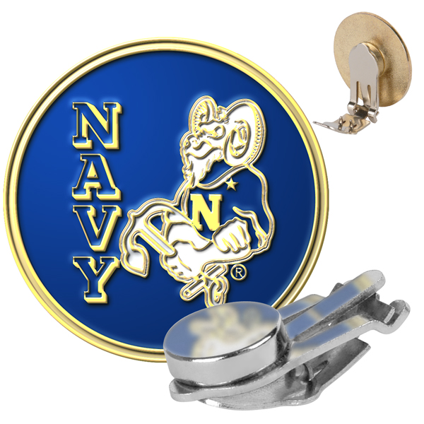 Picture of LinksWalker LW-CO3-NAA-CMAGIC Naval Academy Midshipmen-Clip Magic