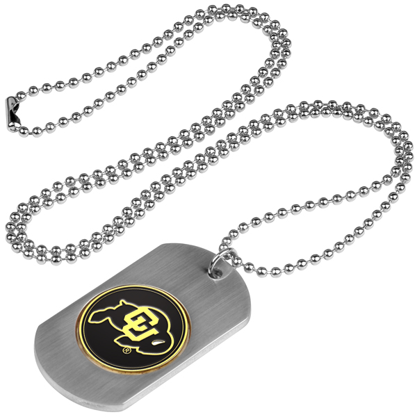 Picture of LinksWalker LW-CO3-COB-DTAG Colorado Buffaloes-Dog Tag