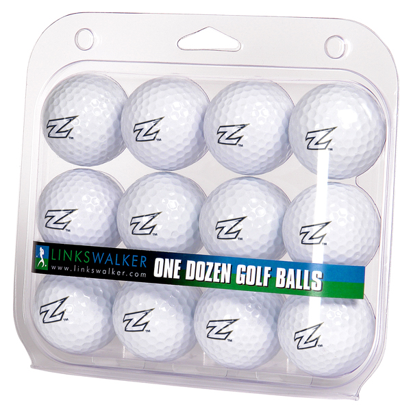 Picture of LinksWalker LW-CO3-AKR-DZGB Akron Zips-Dozen Golf Balls