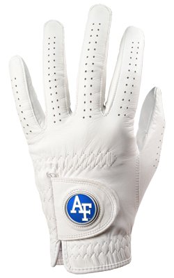 Picture of LinksWalker LW-CO3-AFF-GLOVE-ML Air Force Falcons-Golf Glove - ML