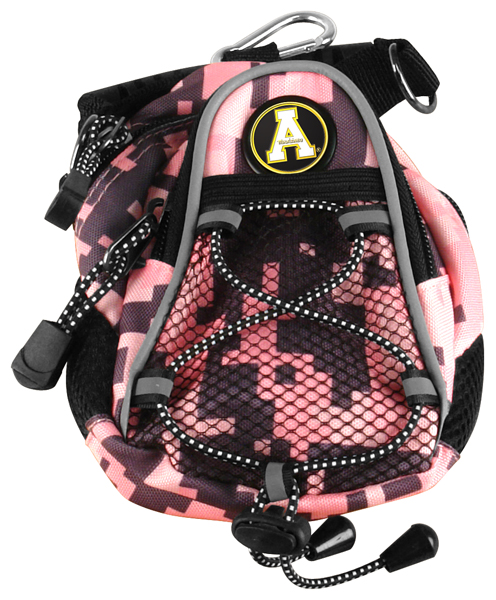 Picture of LinksWalker LW-CO3-ASM-MDPPDIG Appalachian State Mountaineers-Mini Day Pack - Pink Digi Camo