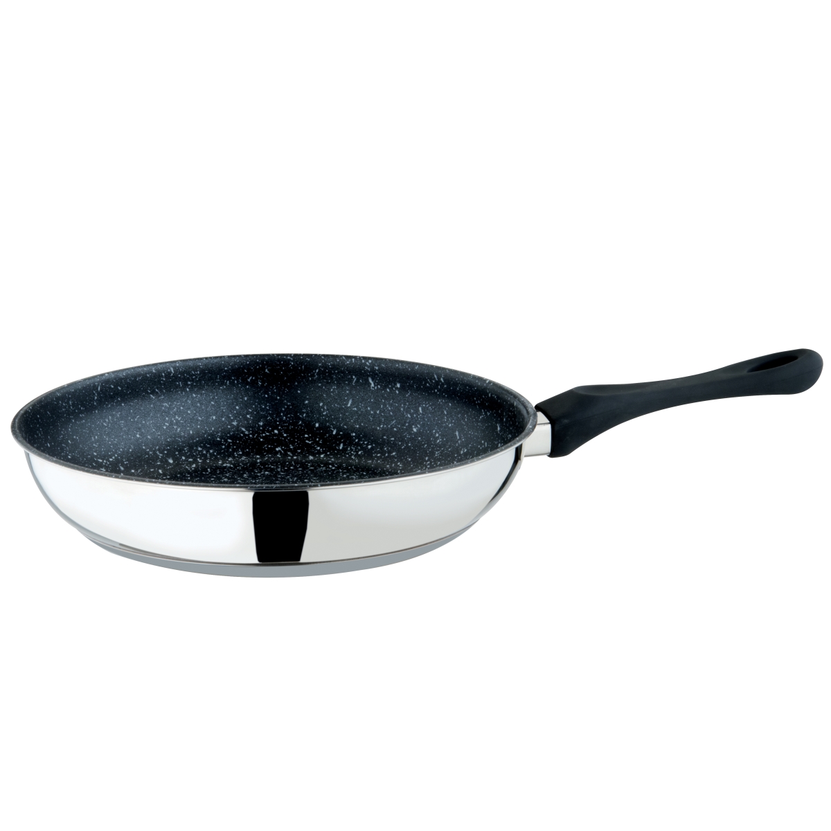 Picture of Mepra 30197928N 28 cm Fantasia Stone Frying Pan, Black