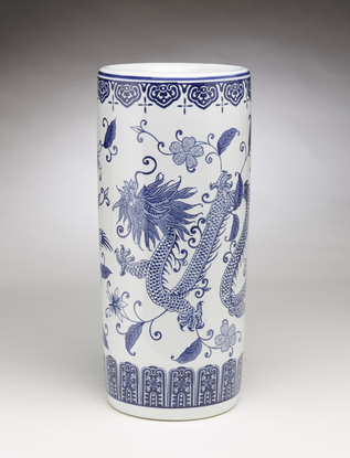 Picture of AA Importing 59825 18 in. Umbrella Stand Dragon Pattern