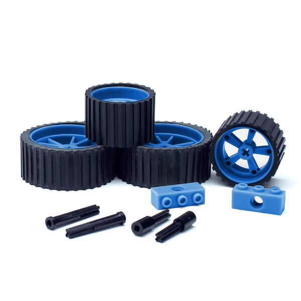 Picture of Meeper Bot 275 2.0 - Wheel Pack&#44; Meeper Blue