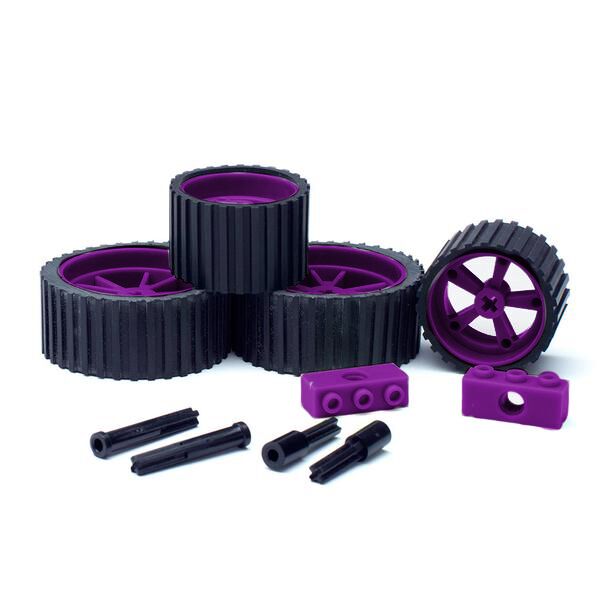 Picture of Meeper Bot 282 2.0 - Wheel Pack&#44; Wild Berry
