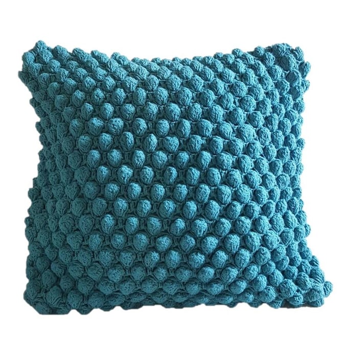 Picture of Aanny Designs PFBO005 Orbit Hand Crocheted Throw Pillow&#44; Teal