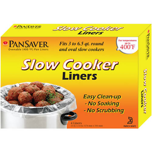 Picture of Pansaver 42645 Slow Cooker Liner for 3 to 6.5 qt Cookers - Case of 18