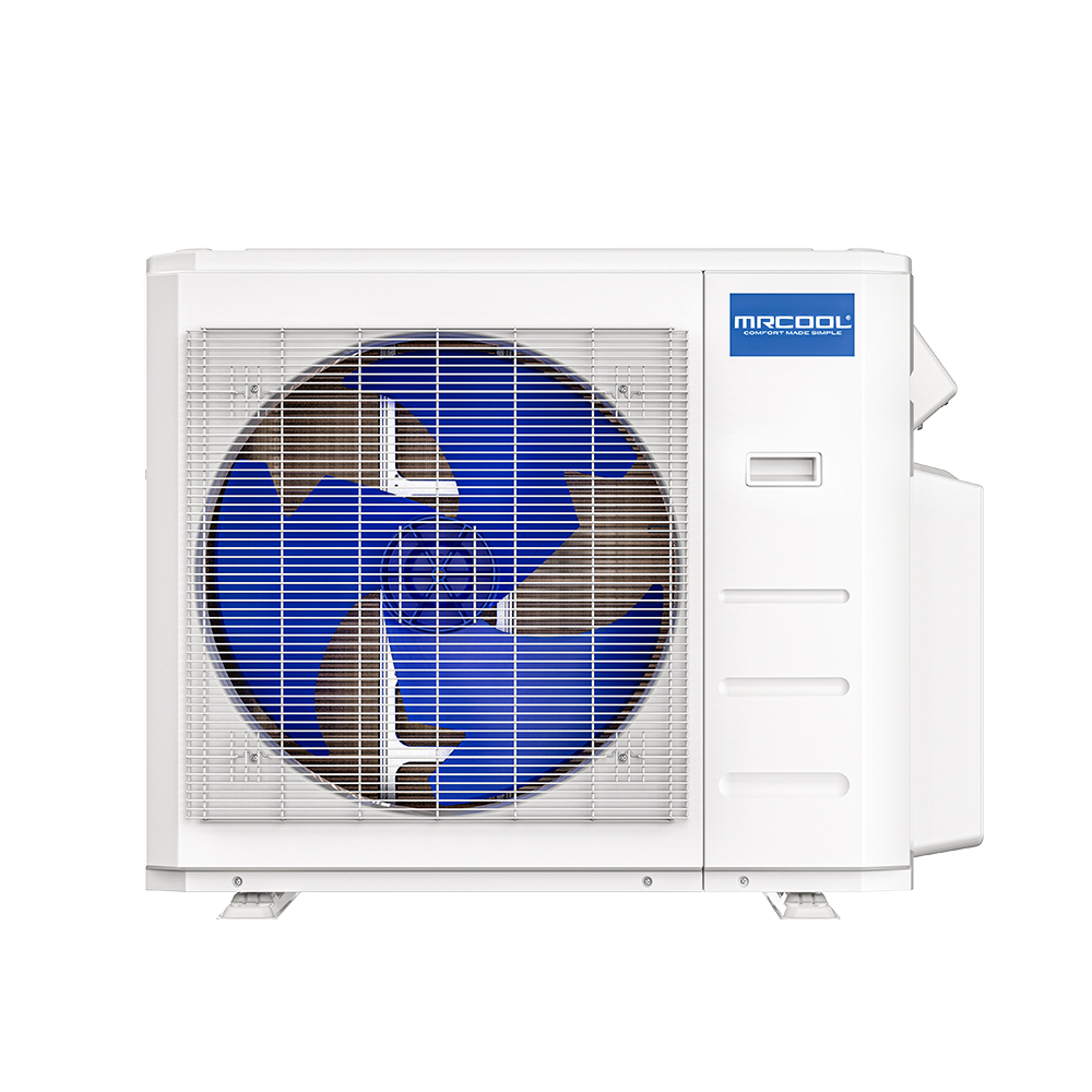 DIY-MULTI4-27HP230D-O 27K BTU DIY 5th Generation 4 Zone Multi-Zone Mini-Split Condenser - 230V, White