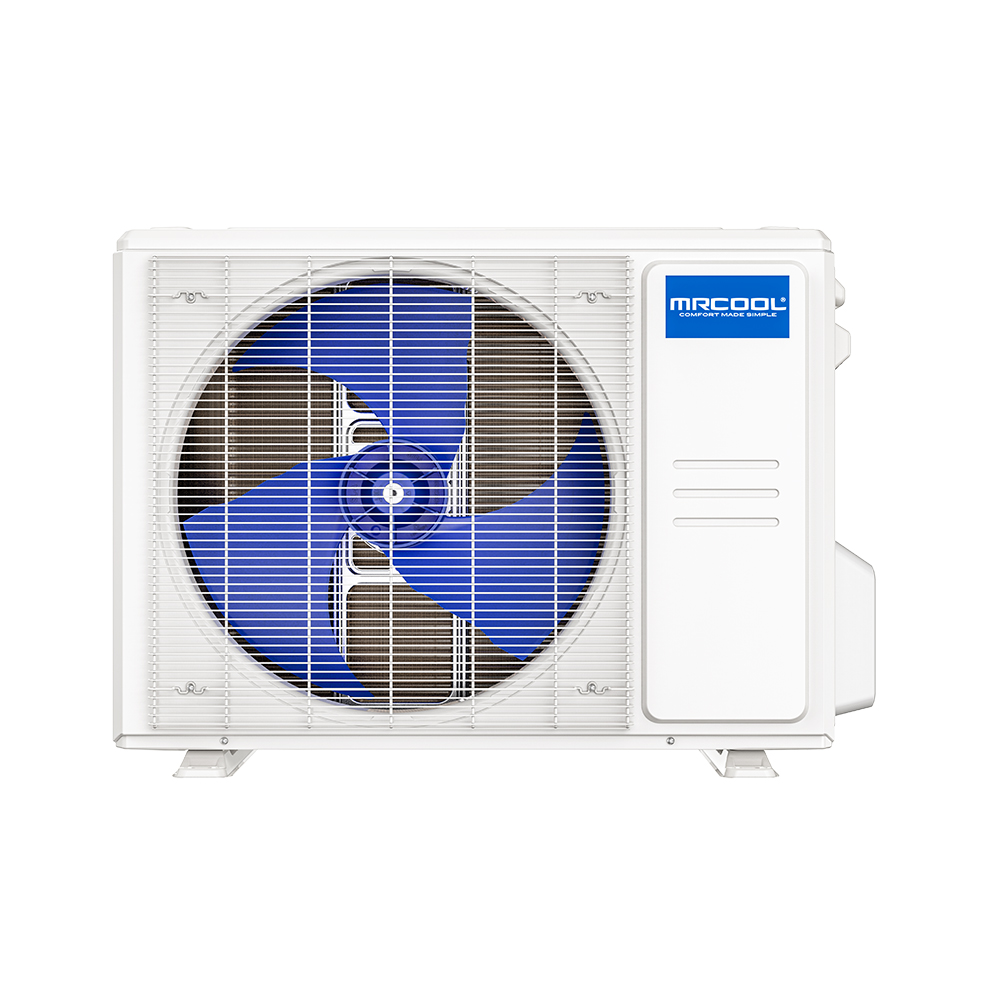 MRCOOL OES09HPC230CO1 Olympus 4th Gen Single-Zone Condenser with 9000 BTU Capacity, Heat Pump and Gold Fin Condenser in White (Indoor Unit Required to Operate)