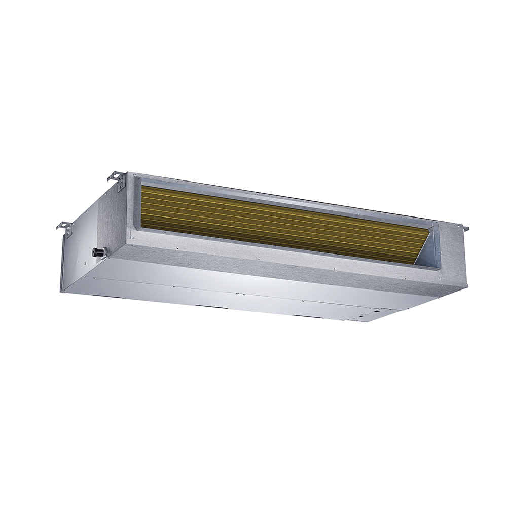 MRCOOL DUCT09HP230BO Olympus Ceiling Duct Air Handler with 9000 BTU Capacity, Heat Pump, and 230 Volts in Silver (Outdoor Unit Required to Operate)