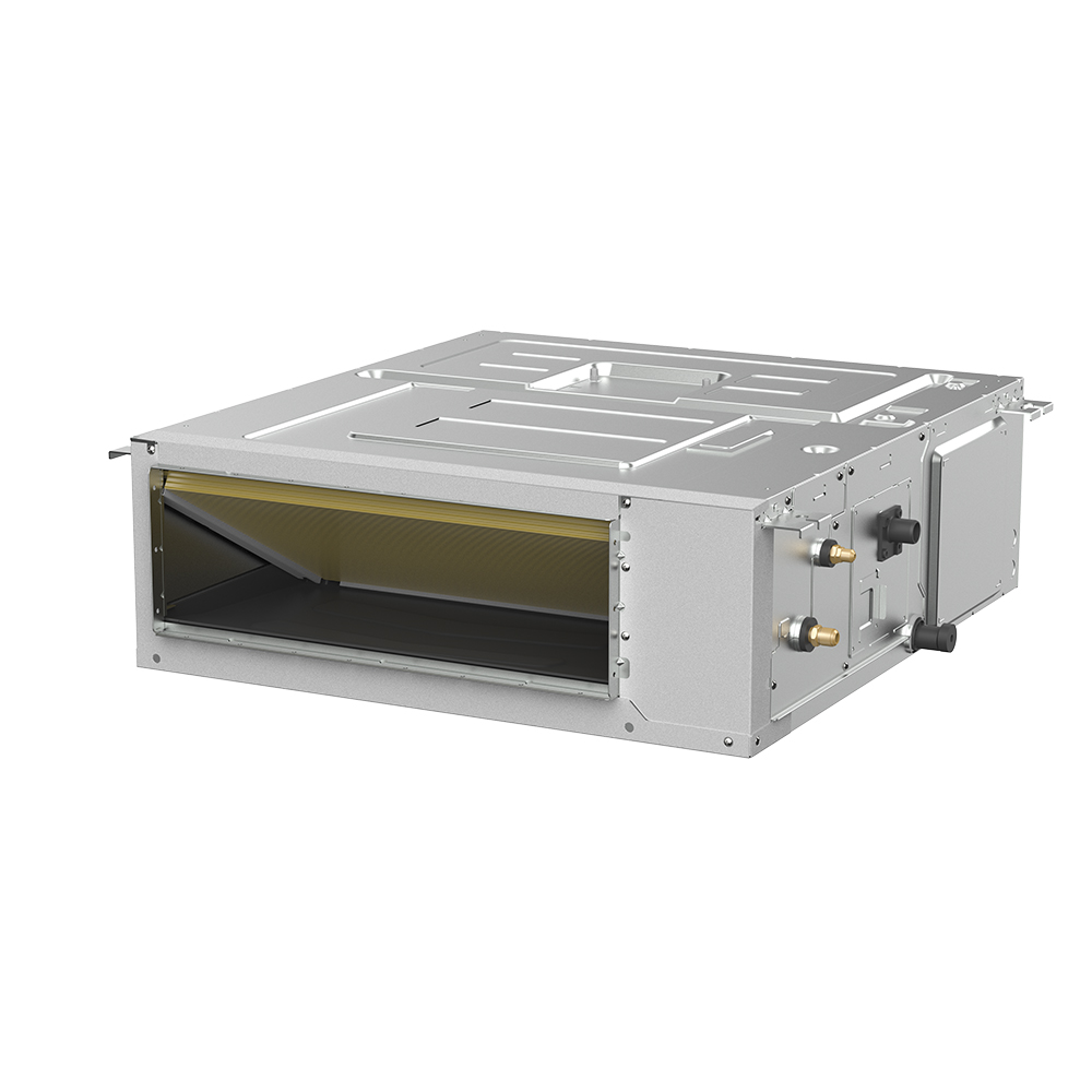 MRCOOL DUCT24HP230BO Olympus Ceiling Duct Air Handler with 24000 BTU Capacity, Heat Pump, and 230 Volts in Silver (Outdoor Unit Required to Operate)