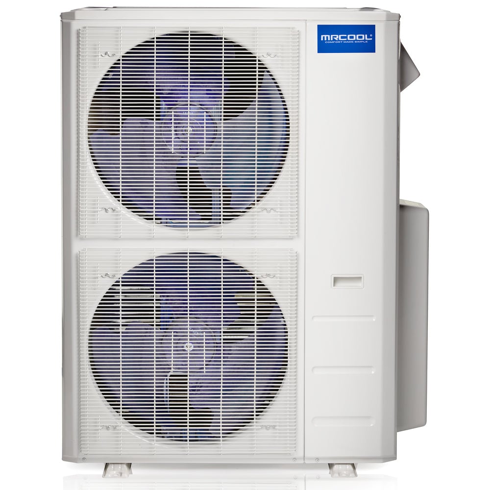 MRCOOL MULTI648HP230CO Olympus 4th Gen Multi-Zone Condenser with 48000 BTU Capacity, Heat Pump and Gold Fin Condenser in White (Indoor Unit Required to Operate)