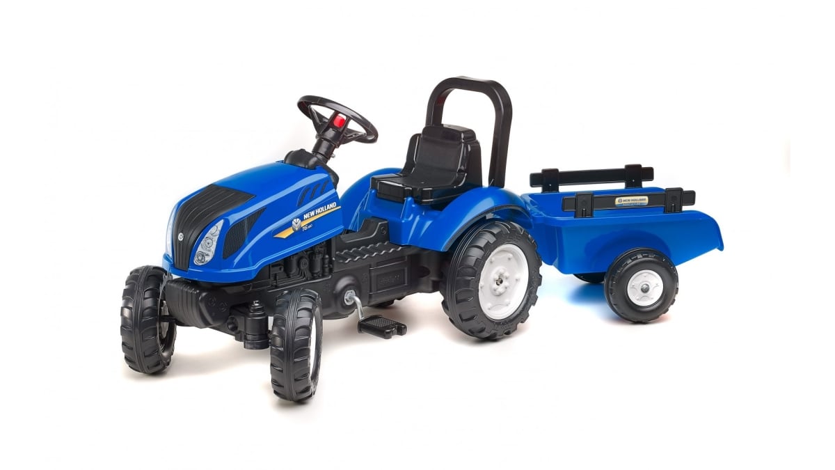 FA3080AB New Holland T6 Pedal with Trailer - Age 2 Plus Year