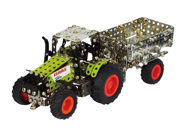 Micro Series - Claas Axion 850 with Trailer - Infra Red Controlled - 588 Parts