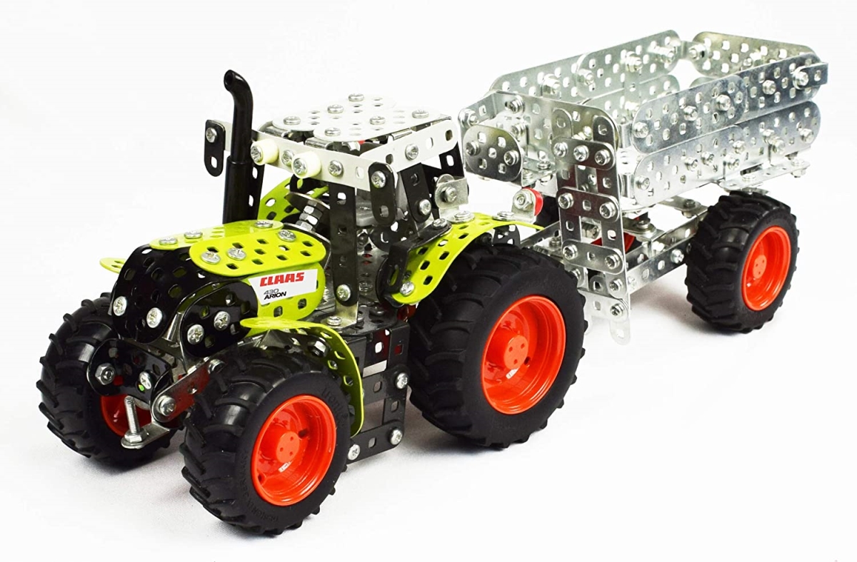 Picture of Tronico T10011 Mini Series Claas Arion 430 with Trailer 700 Parts Construction Kit
