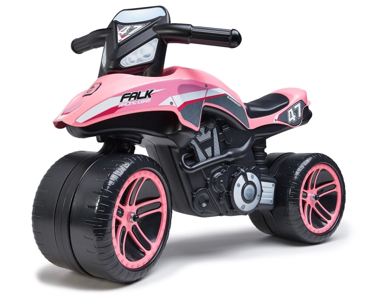 Picture of Falk FA538 20 x 16 x 30 in. Moto Push Along & Ride Bike&#44; Pink