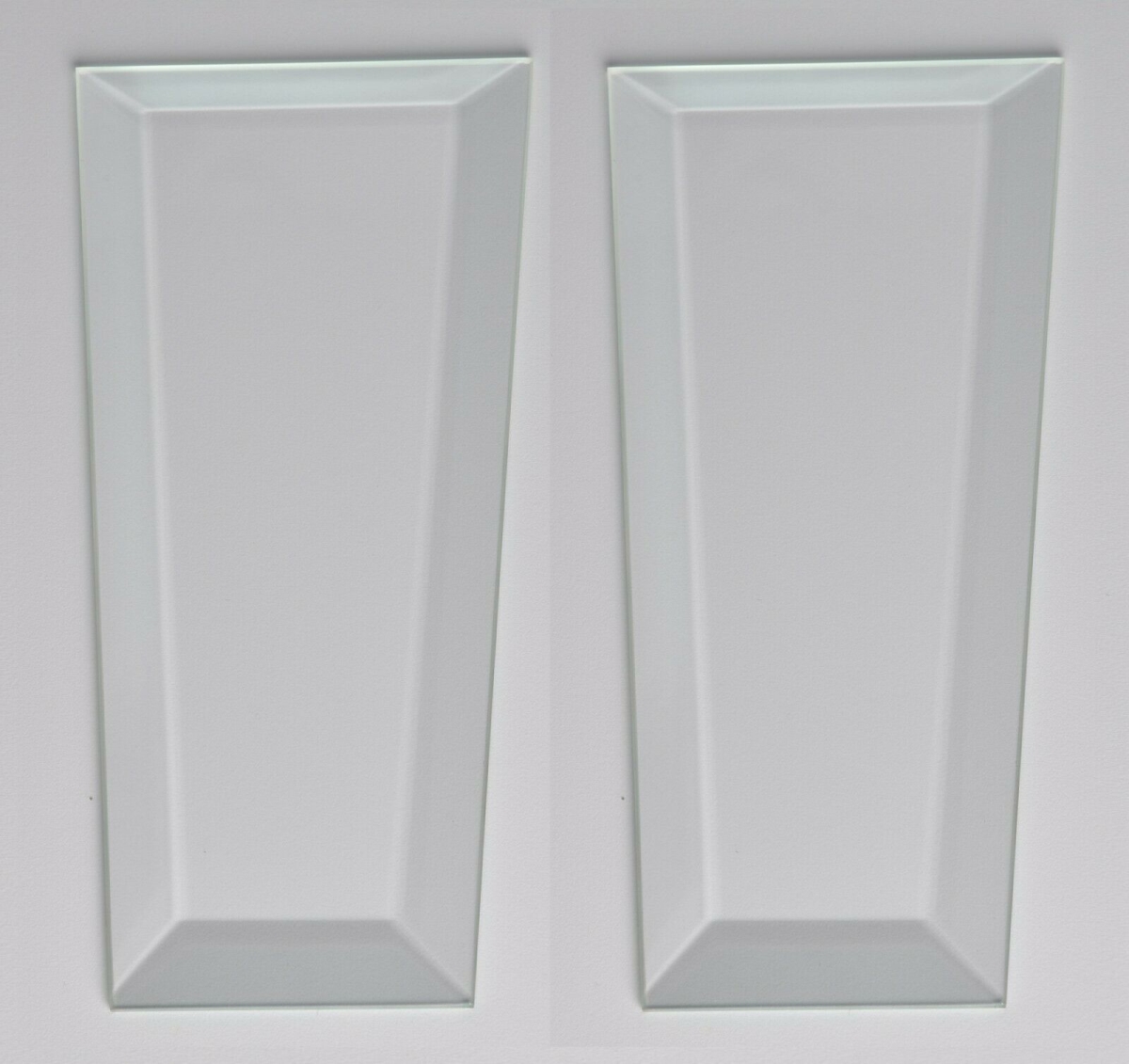 Picture of American Mantle FBG900 Tempered Bevelled Glass Panes for Outdoor Gaslights FBG900