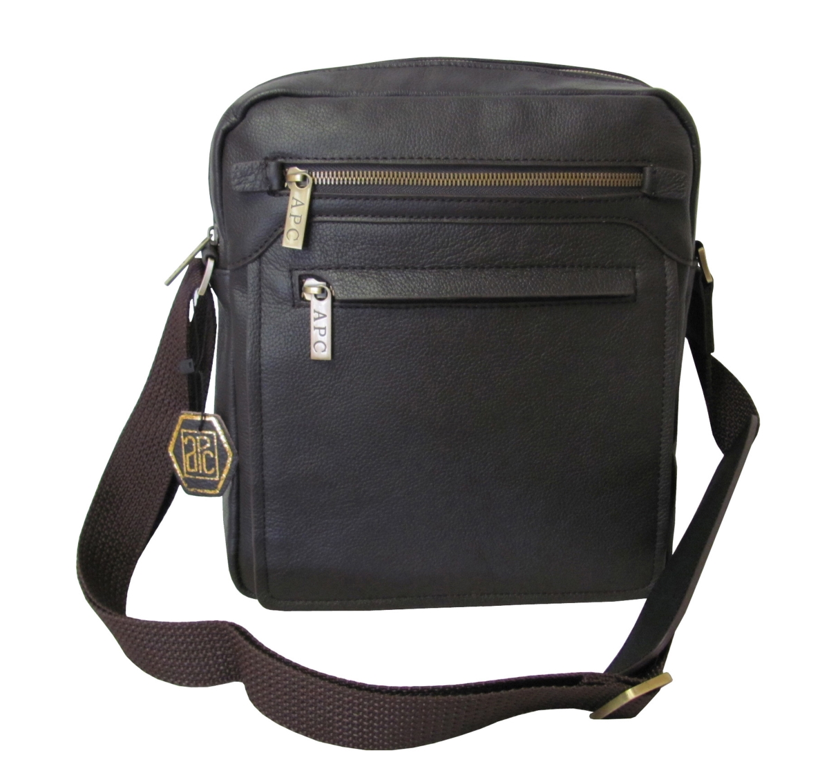Picture of Amerileather 702-4 Amerileather Front Flap Messenger Bag