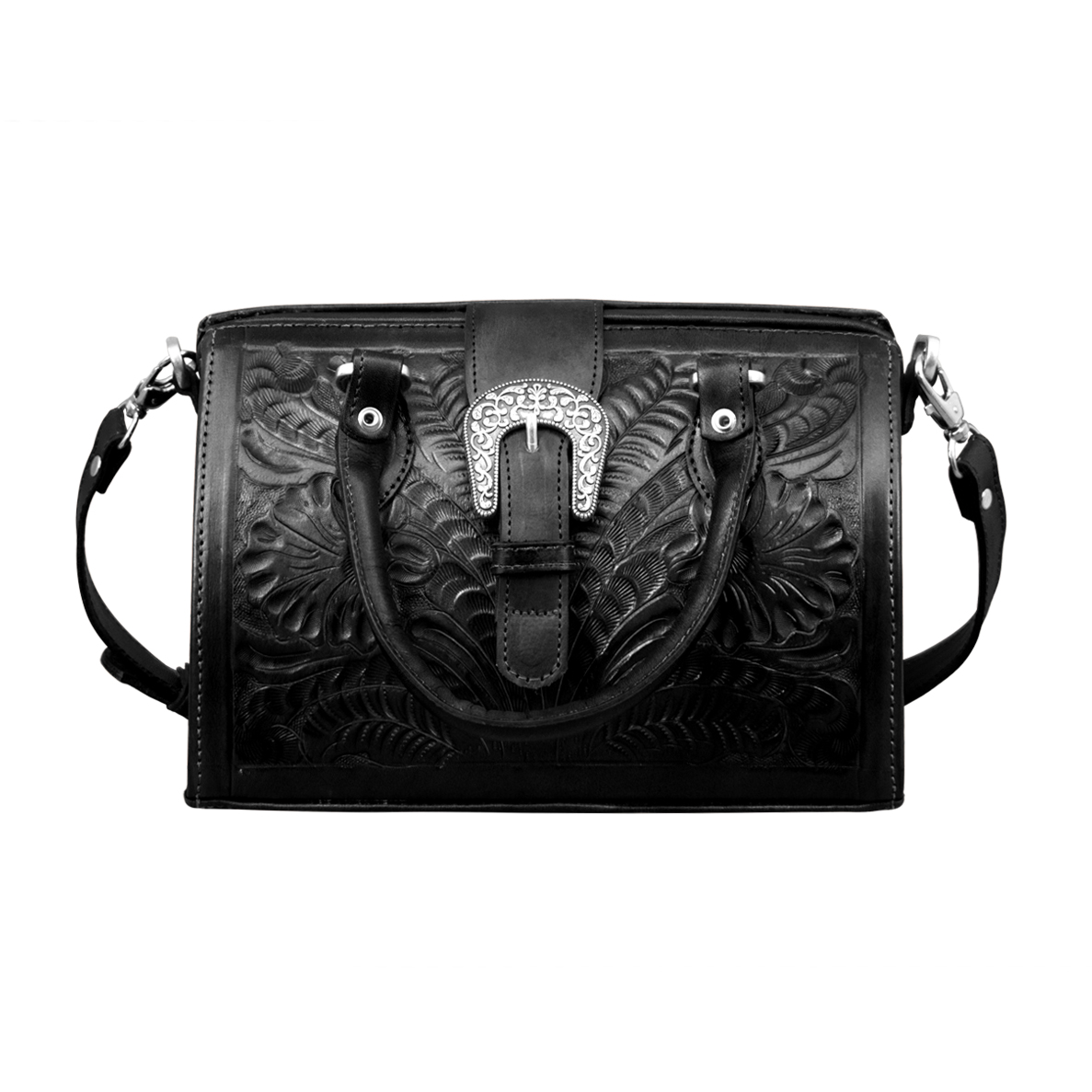 Picture of American West 6620404 Vintage Small Doctors Satchel&#44; Black