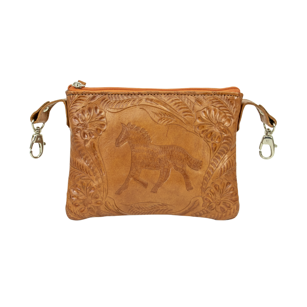 Picture of American West 1415884 24 in. Hitchin Post Trail Rider Crossbody & Hip Bag&#44; Natural Tan
