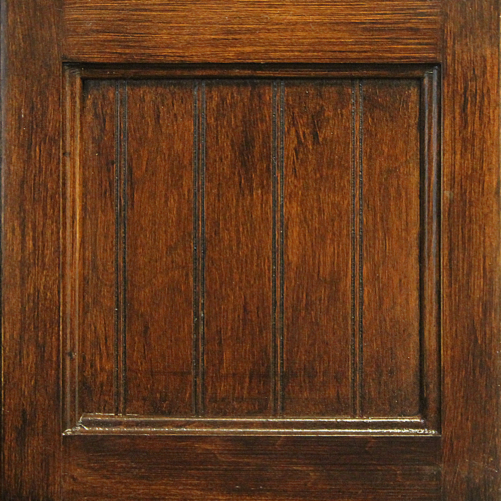 Poplar Single-Door Pantry, European Gold