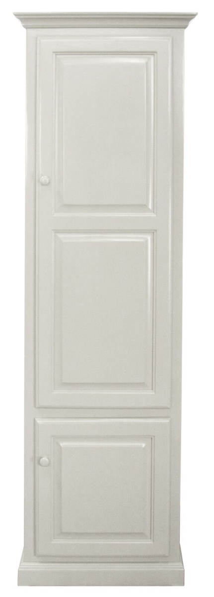 Poplar Single-Door Pantry, Soft White