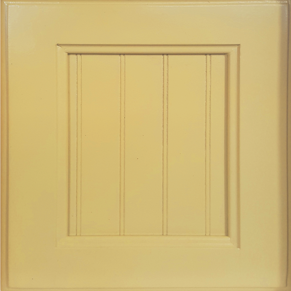 Poplar Single-Door Pantry, Yellow