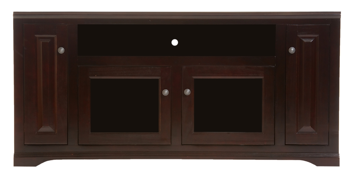 66 in. Poplar TV Console, Grey
