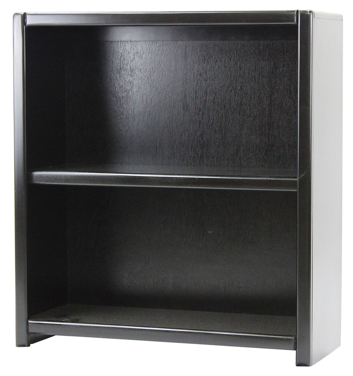 36 in. Poplar Contemporary Bookcase, Grey