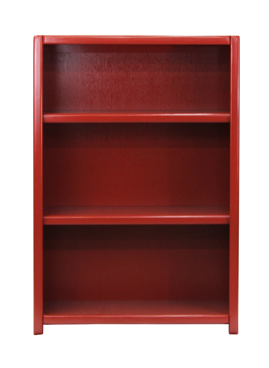 48 in. Poplar Contemporary Bookcase, European Dark Blue