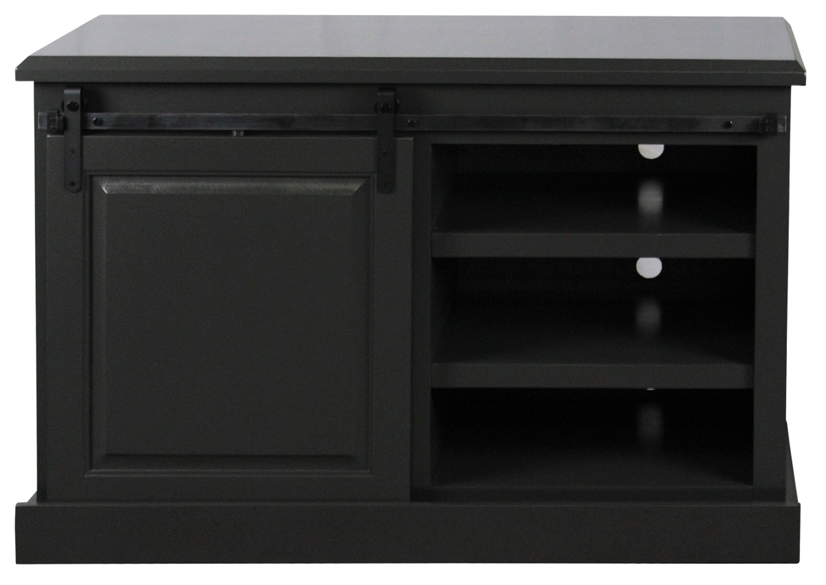 47 in. Poplar Quaint TV Stand, Grey