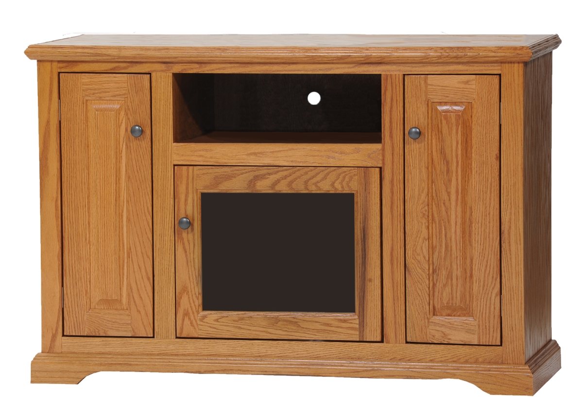Oak Deluxe Entertainment Console, Light