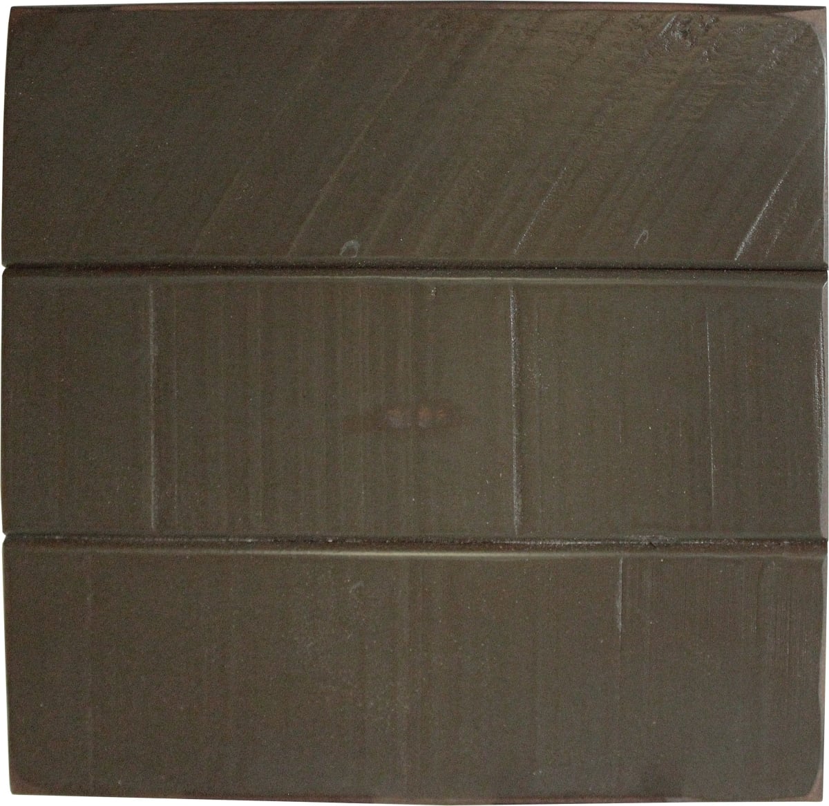 Rustic Tall Curve Corner Shutter TV Cart in Rustic Grey