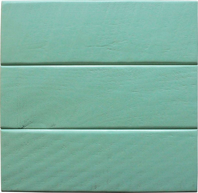 Rustic 47 in. Tall Quaint Shutter TV Stand in Aquamarine