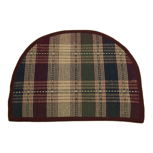Floor Mat, D Shape - Moorpark Jewel