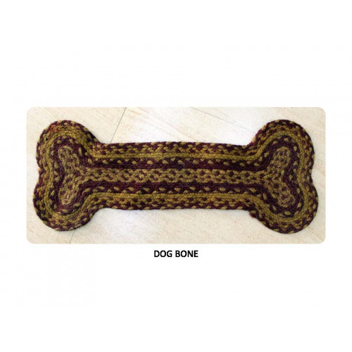 Braided Dog Bone Mat