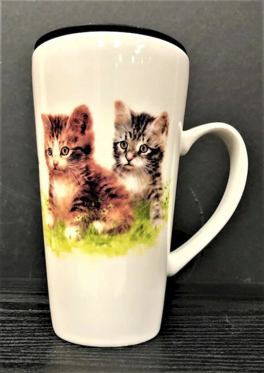 Picture of Mr. MJs HO-B107L-KITTEN Pretty Kittens Takeaway Mug